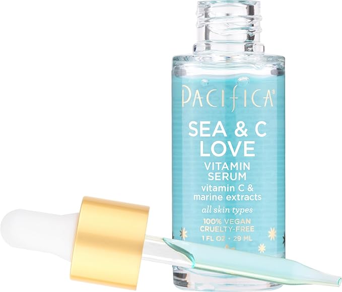 Pacifica Beauty Sea and C Love Vitamin C Serum, Skincare, Hyaluronic Acid