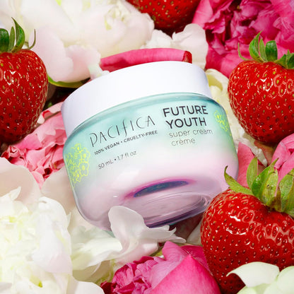 Pacifica Future Youth Super Cream, Daily Face Moisturizer, Skincare, Hydrating, Aging Skin